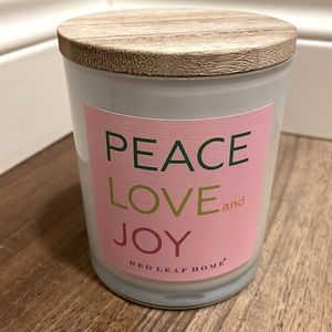 Red Leaf Home Jar Candle